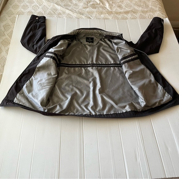 Scala Milano Fashion Full Zipper Lightweight WindbreakerJacket Black Size Medium - Picture 7 of 9